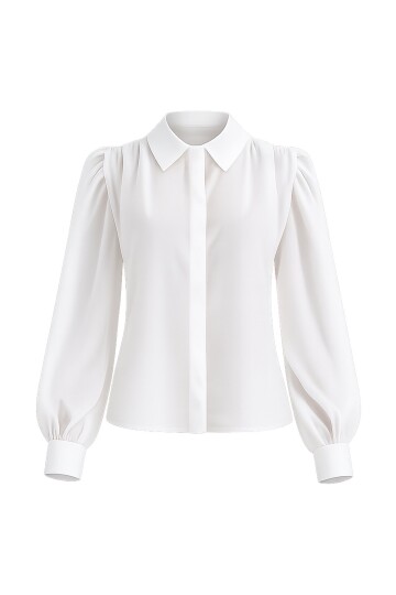 Balon Kol Oversize Gömlek