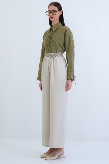 Beli Desenli Pantolon