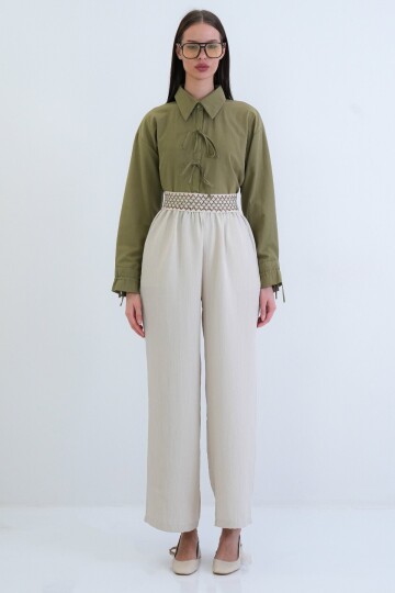 Beli Desenli Pantolon