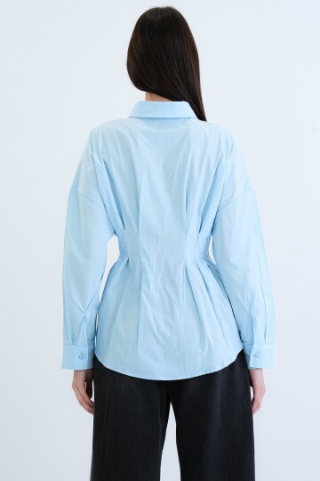 Büzgü Detaylı Gömlek