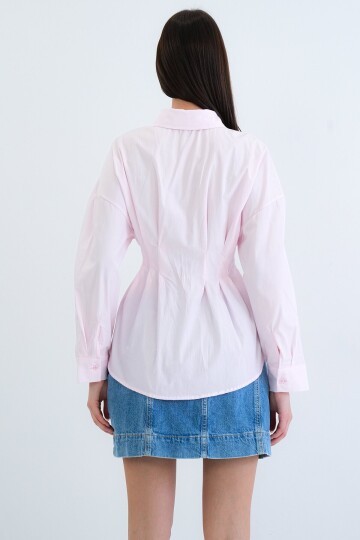 Büzgü Detaylı Gömlek