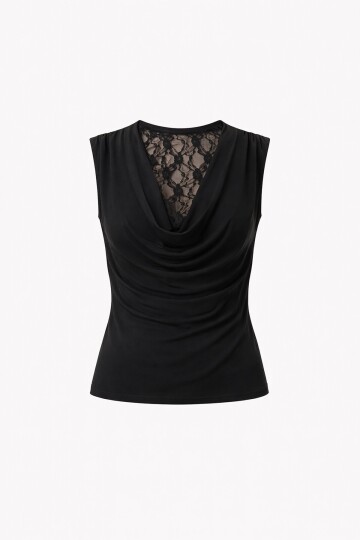 Dantelli Degaje Yaka Bluz