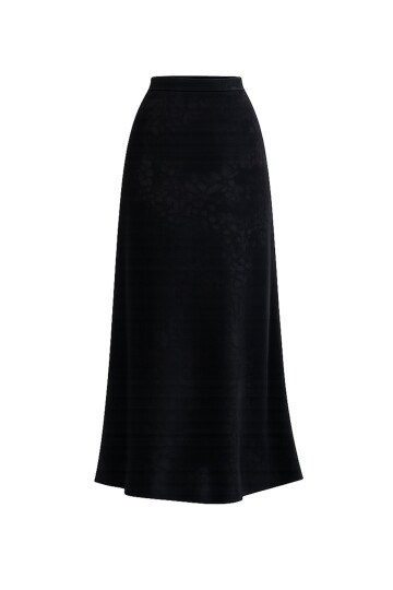 Desenli Midi Boy Etek