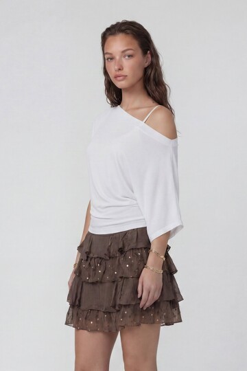 Kayık Yaka Bluz