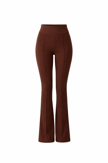 Yüksek Bel İspanyol Paça Pantolon