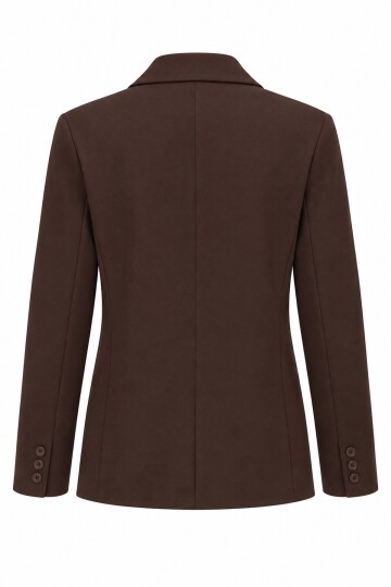 Düğmeli Blazer Ceket