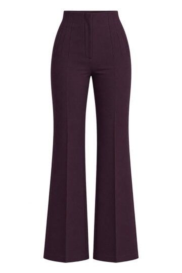 Fermuarlı İspanyol Paça Pantolon