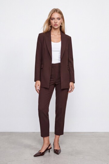 Klasik Yaka Blazer Takım