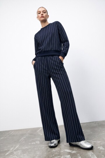 Taşlı Sweat Pantolon Takım
