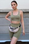 Bluz Şort Tayt Ve Çanta - Stay Fit V00022