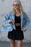 Ceket Bluz Çanta Ve Tayt - Stay Fit V00026