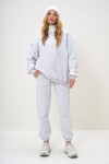 Grimelanj Bisiklet Yaka Oversize İçi Şardonlu Sweatshırt  Ve Paçası Lastikli Eşofman Takım