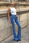 Mavi 5 Cepli Full Likra İspanyol Paça Jean
