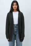 Selanik Örgü Uzun Basic Hırka