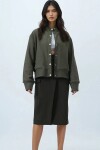 Hakim Yaka Yumuşak Dokulu Çift Cepli Ceket