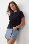 Bisiklet Yaka Reglan Kol Oversize T-Shırt