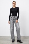 Taşlı Denim Pantolon