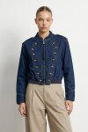 TRF Düğmeli Denim Ceket